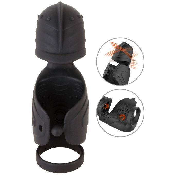Rebel Cock Vibrator w Glans St