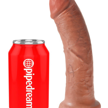 King Cock 8 inch Tan