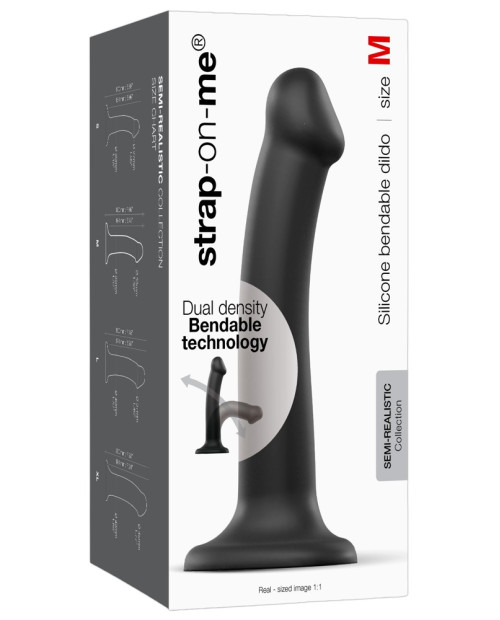 Semi-Real.Dildo M Black