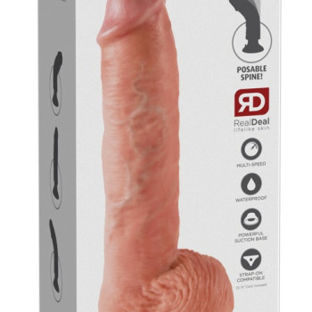 King Cock 10inch Vibr./w.balls