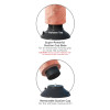 King Cock 10inch Vibr./w.balls