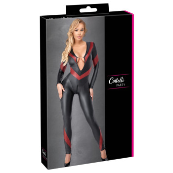 Jumpsuit w. red