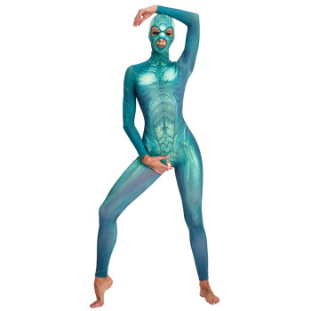 Beasty Cocks JumpsuitgreenS/M