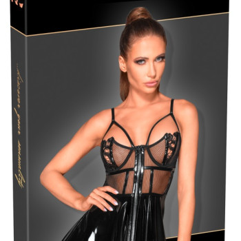 Vinyl Mini Dress