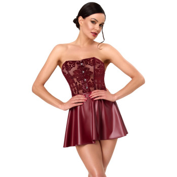 Corset Dress red