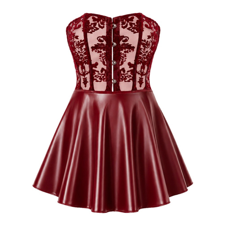 Corset Dress red
