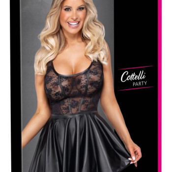 Dress with lace