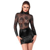 Noir Dress collar