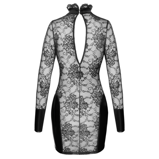 Noir Dress collar