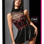 Dress black/red