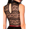 Dress black/red