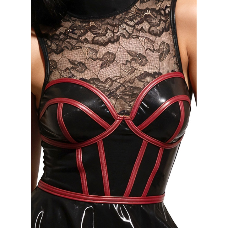 Dress black/red