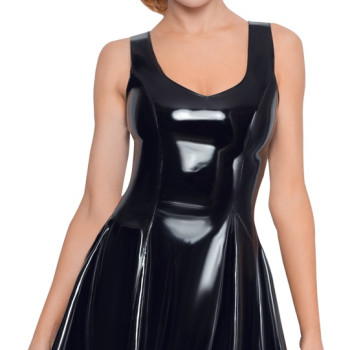 Vinyl Dress black