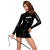 Noir Dress Zip