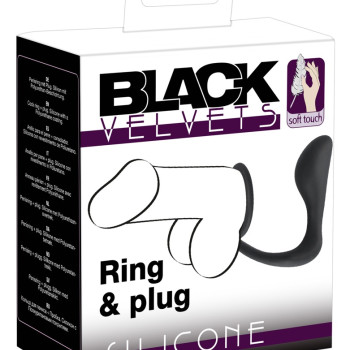Black Velvets Ring & Plug