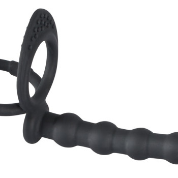 Black Velvets Cock & ball ring