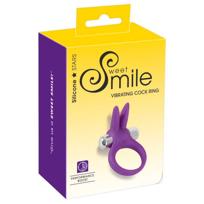 Sweet Smile Cock Ring Rabbit