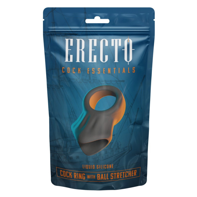 Erecto Cock Ring w Ball Stretc