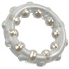 Rebel Cock Ring With Metal Bal