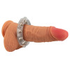 Rebel Cock Ring With Metal Bal
