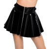 Vinyl Mini Skirt