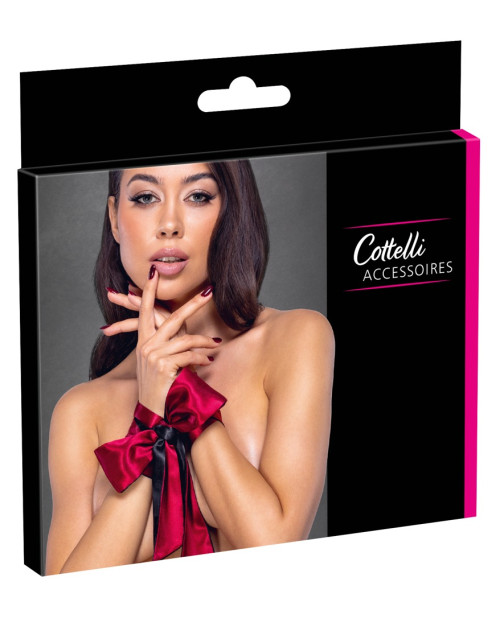 Bondage Scarf red/black
