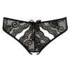 Crotchless Briefs Black