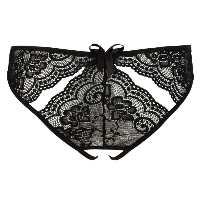 Crotchless Briefs Black