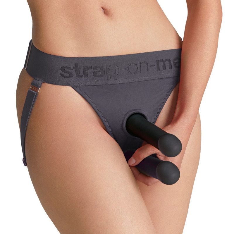 Harness Lingerie One Size Grey