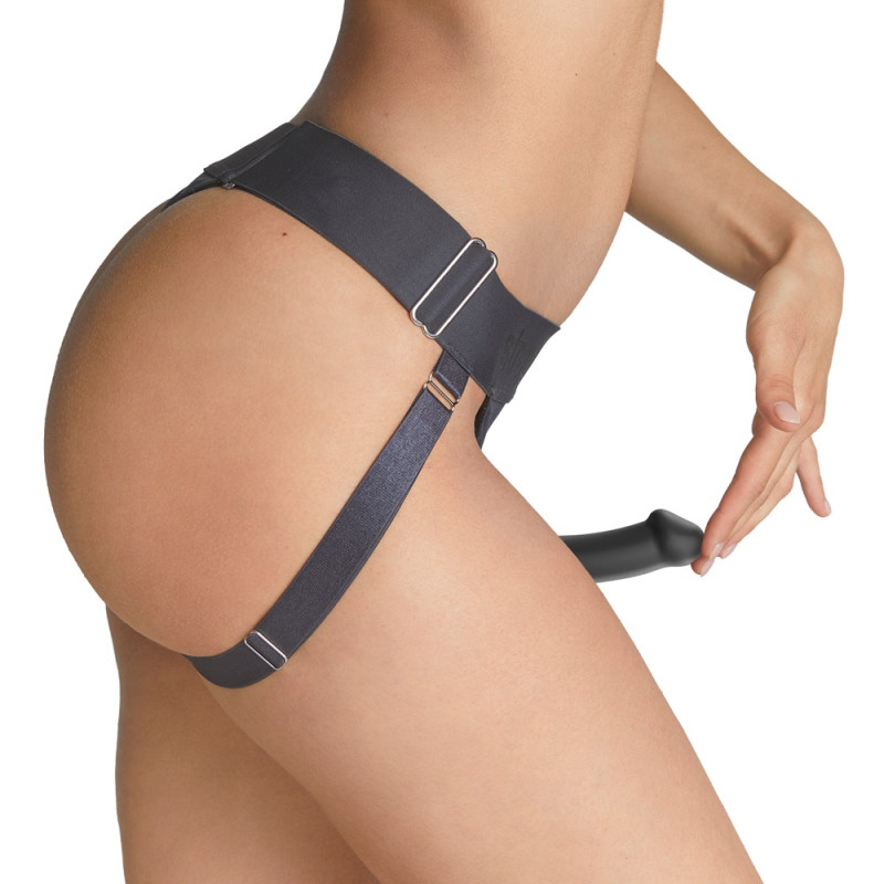 Harness Lingerie One Size Grey