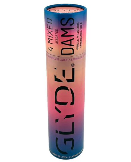 GLYDE Dams Dental DamsMix x4