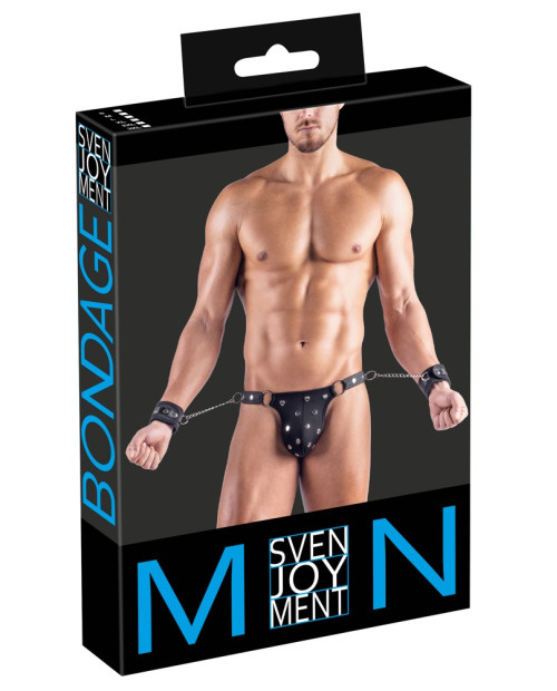 Men's Thong and Cuffs