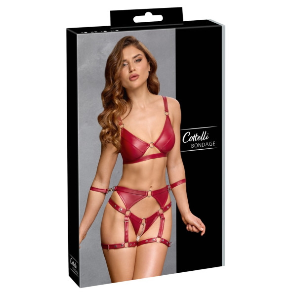 Bondage Bra Set