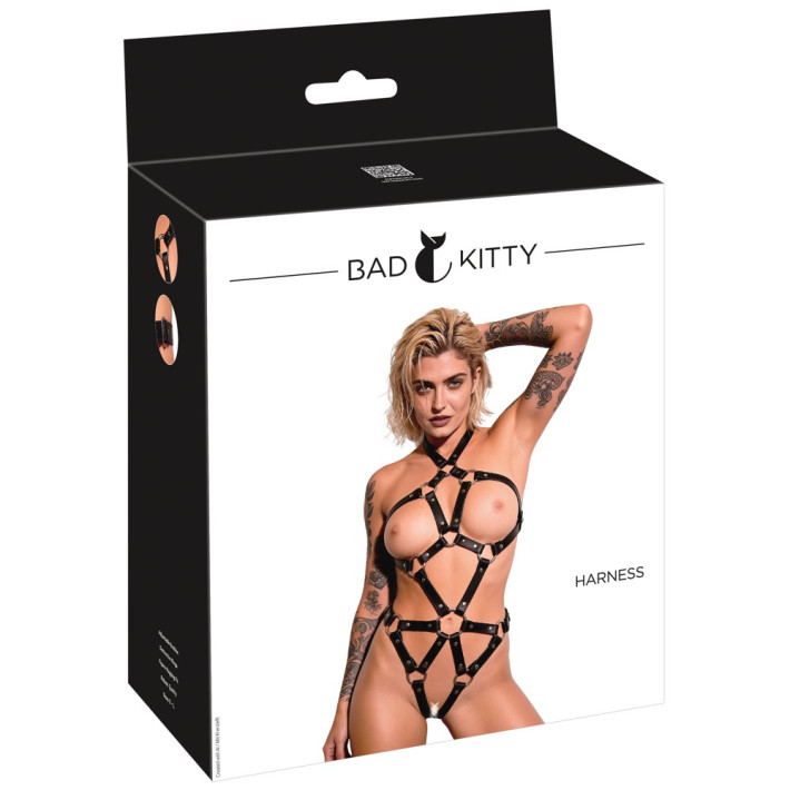 Bad Kitty Metall Harness S-L