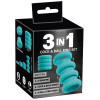 3in1 Cock and Ball Ring Set