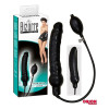 Blow me up Latex Dildo black