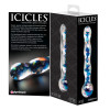Icicles No. 8 Clear/Blue