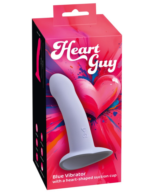 Heart Guy Blue Vibrator