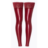 Thigh-highs with lace