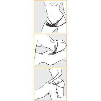 FF Double Delight Strap-On Vib