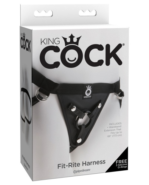 KC Fit Rite Harness Black