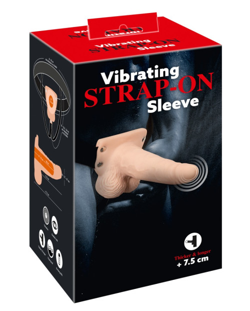 Vibrating Strap-On Sleeve
