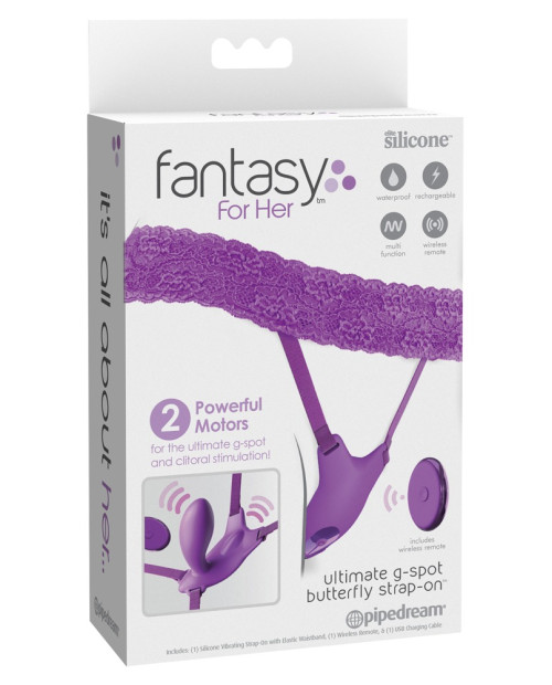 Ultimate G-Spot Butterfly Stra