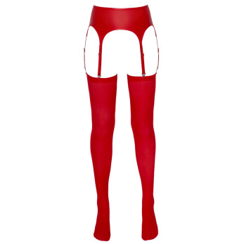Suspender Belt red