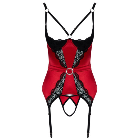 Cami Suspenders red