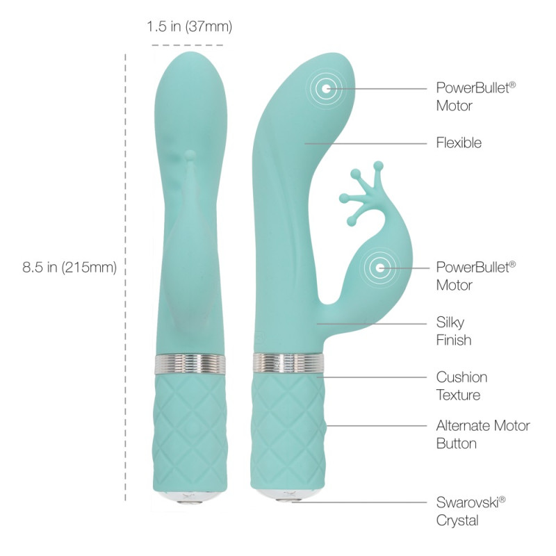 Pillow Talk Kinky teal