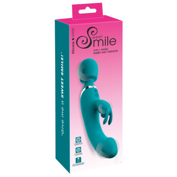 Smile 3in1 Wand, Rabbit and Vi