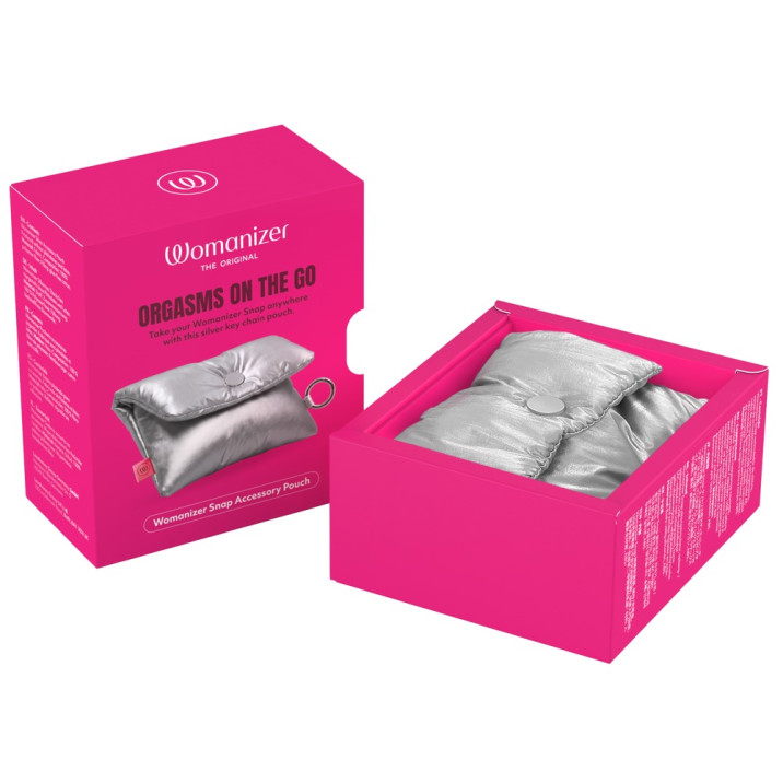 Womanizer Snap Pouch Silver
